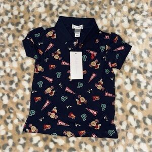Ralph Lauren Polo Bear-print Polo Shirt - Blue